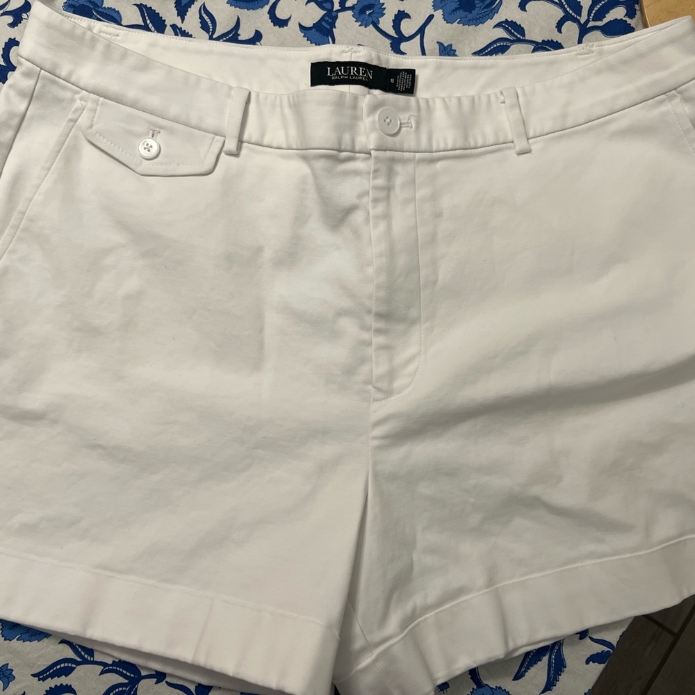 Ralph Lauren Women's White Shorts